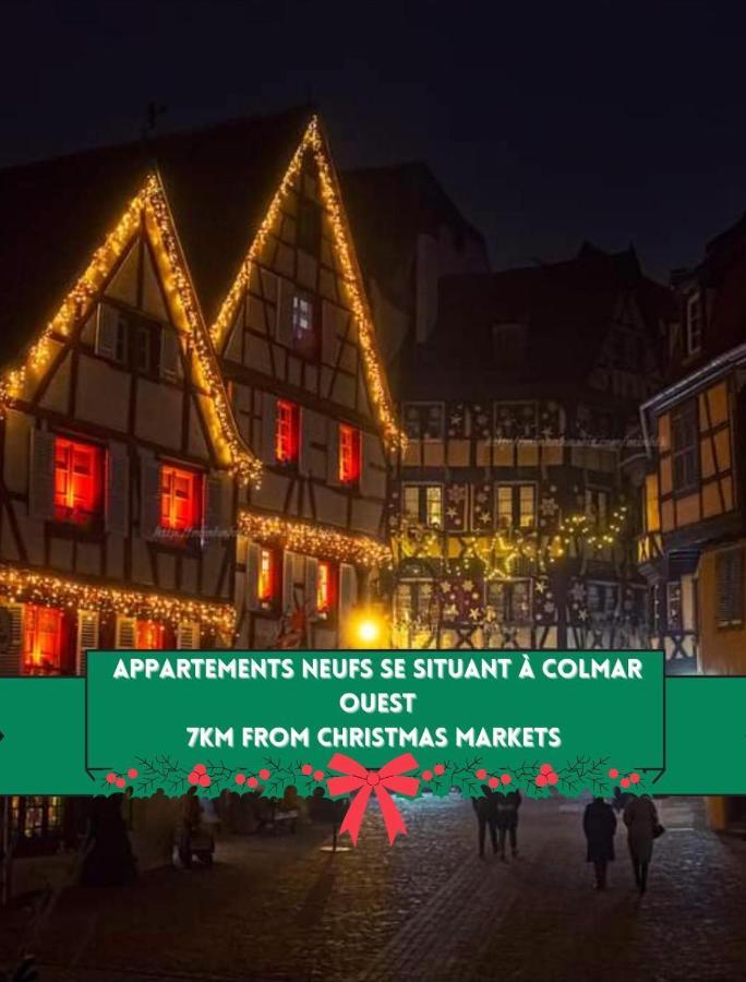 Coeur D'Alsace Colmar Vignobles Ouest Avec Terrasses Villa Wintzenheim Bagian luar foto